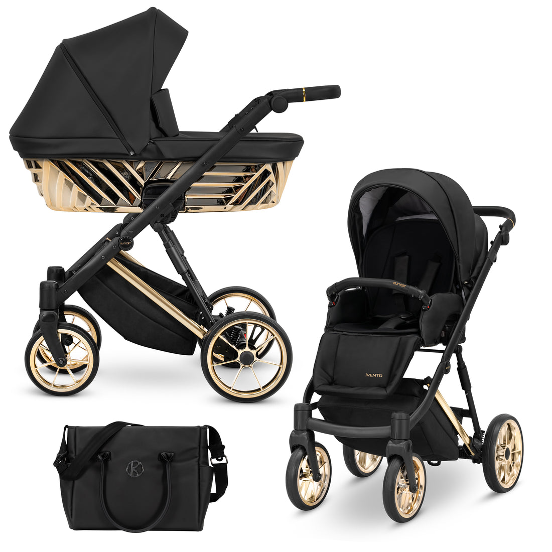 Carrito 2 en 1 IVENTO GLAM Premium