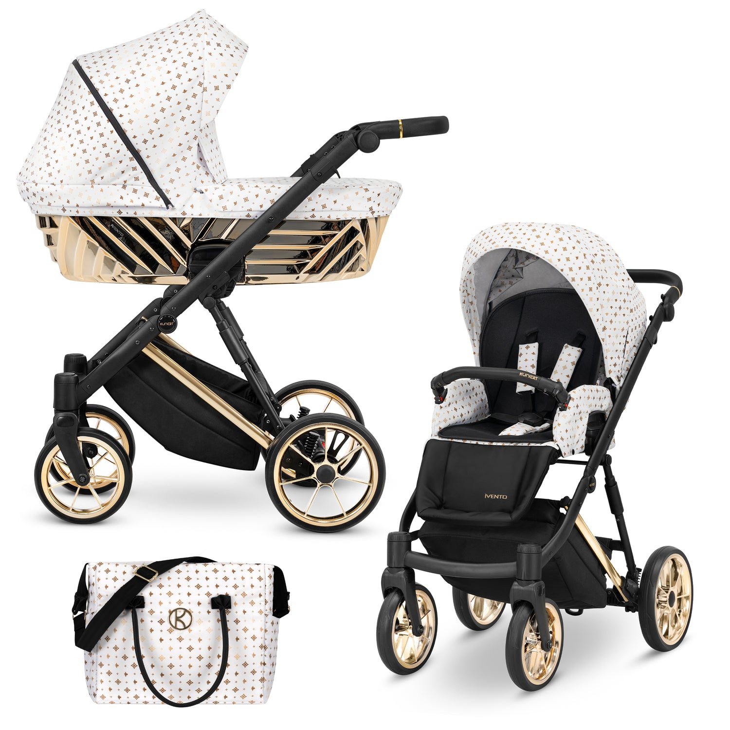 Carrito 2 en 1 IVENTO GLAM Premium