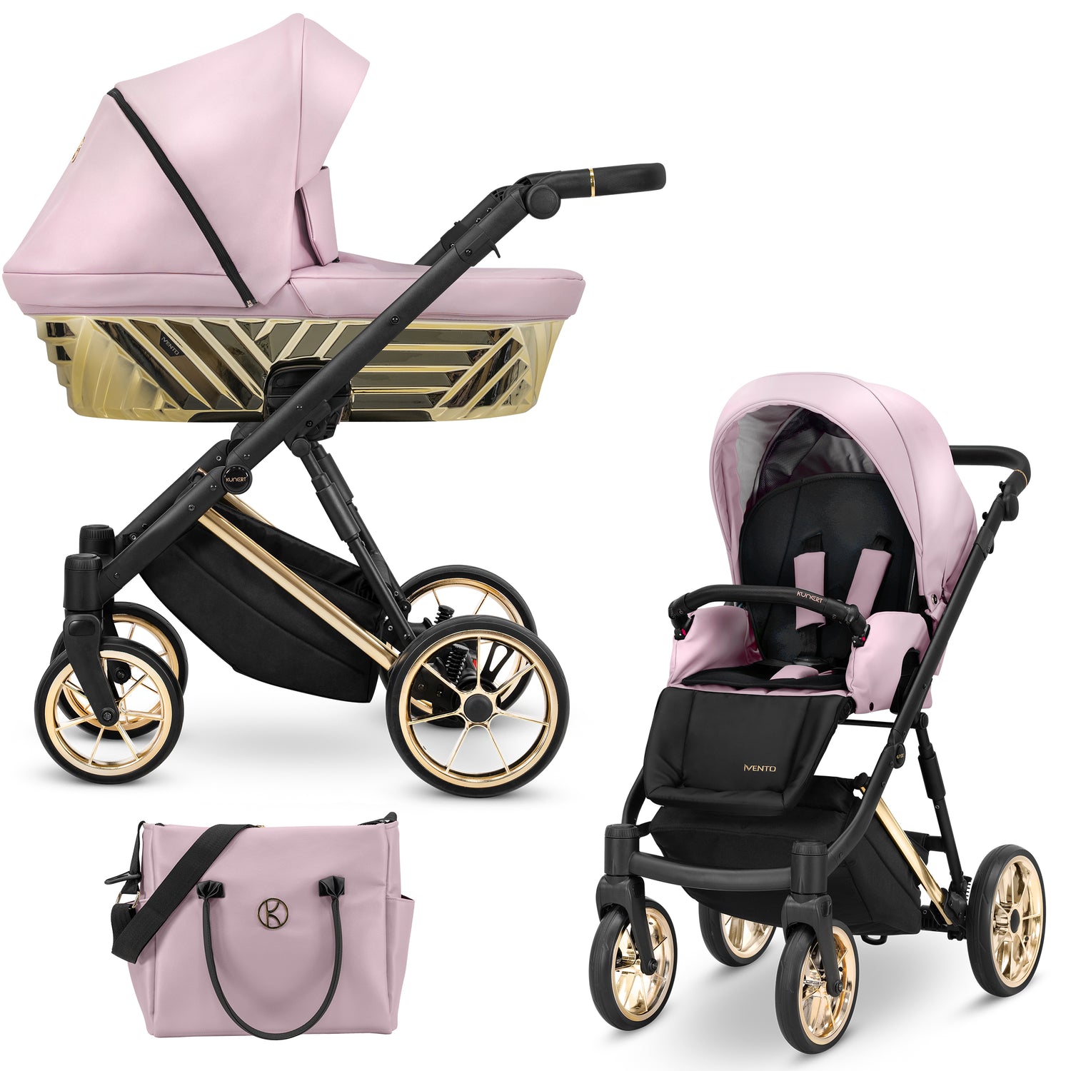 Carrito 2 en 1 IVENTO GLAM Premium